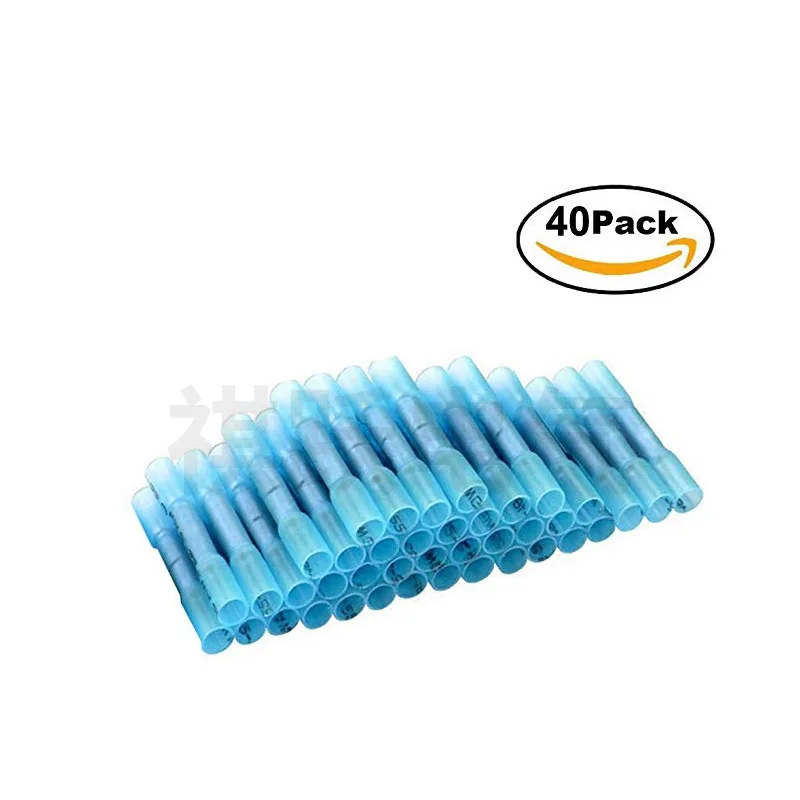 В штучной упаковке водонепроницаемый Соединительный терминал 40 шт. синяя