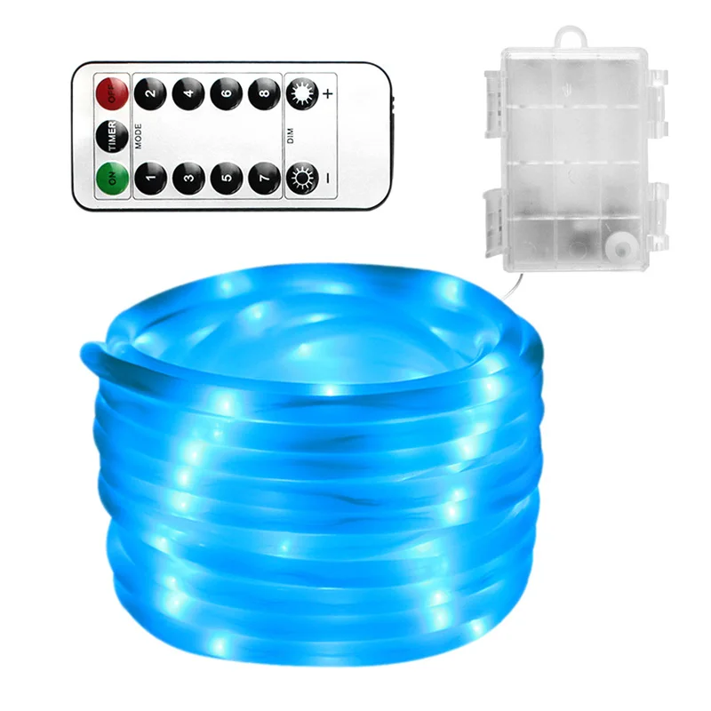 Рождественская световая гирлянда с батарейным отсеком водонепроницаемый