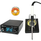 Паяльная станция T12-955 STM32 V2.1S OLED, Цифровой паяльник с ручкой T12 5Pin 907