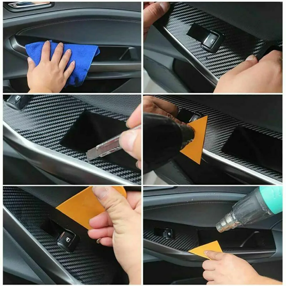 Для Infiniti G25 G37 интерьерная центральная консоль из углеродного волокна Стикеры для