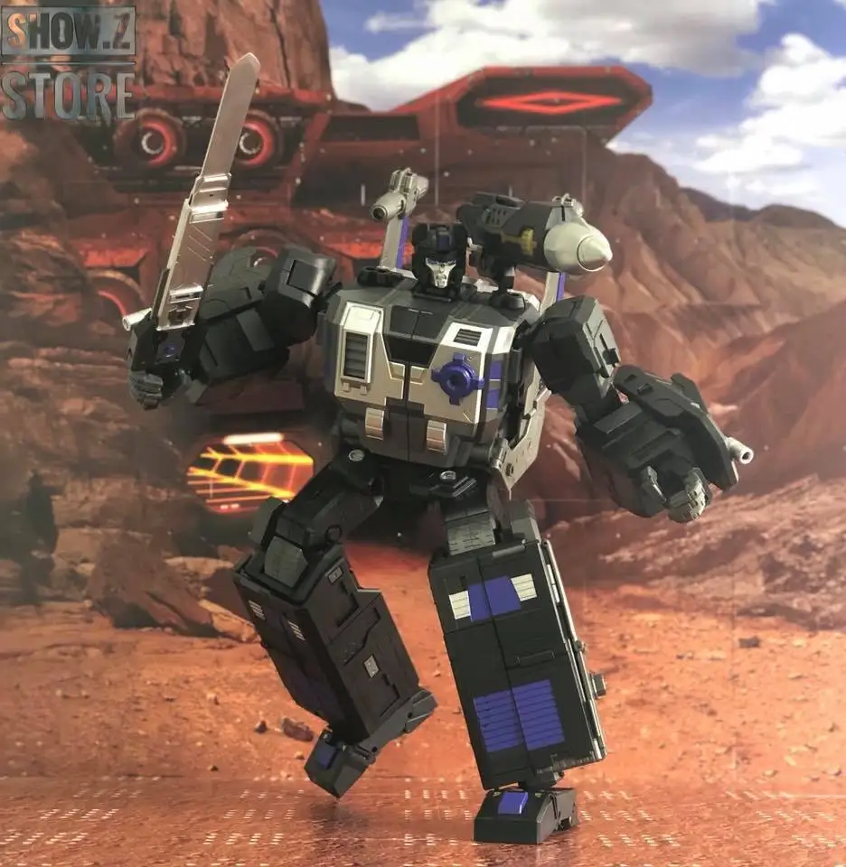 [Show. Z Store] FansHobby FH MB 11A MB11A Black God Armor Bomber Master BuilderTransformation Action Figure|Наборы для сборки