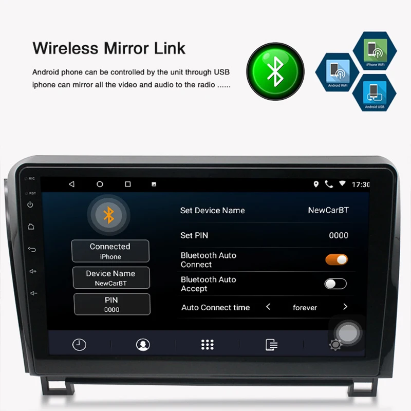 Car Radio Player Android Stereo Navigation GPS Head Unit For Toyota Tun-Dra Sequoia 2007-2013 | Автомобили и мотоциклы