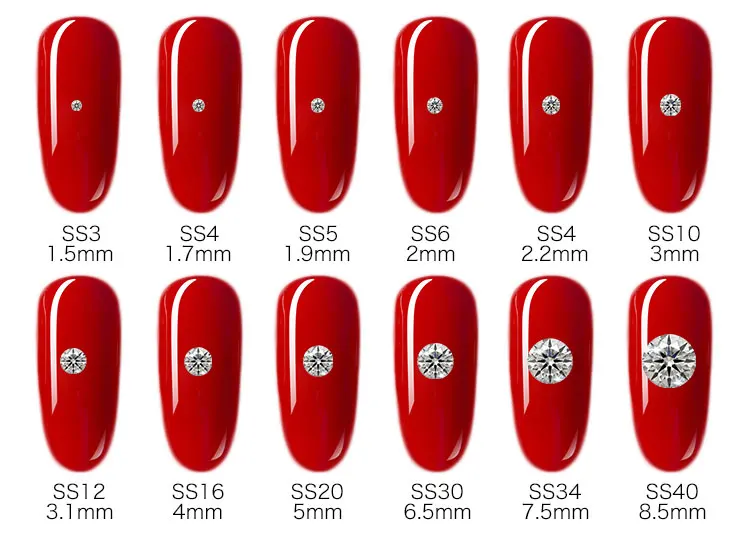 Большие размеры цветные стразы AB без горячей фиксации клей для блестящего стекла