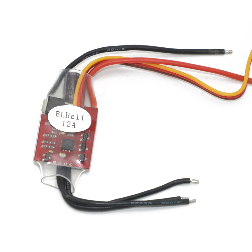 4 шт./лот BLHELI 12A 2-3S Бесщеточный Регулятор скорости ESC 14 2 для 160-250 многовинтовых FPV