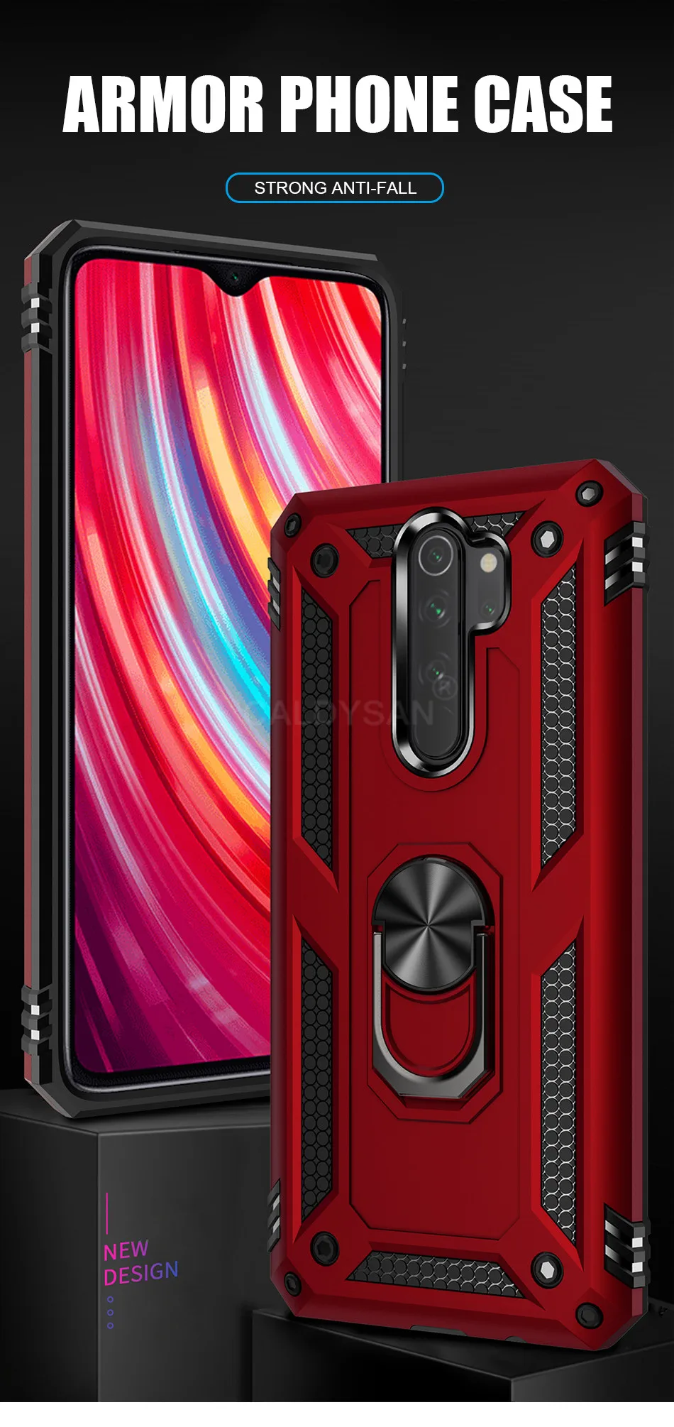 Роскошный бронированный металлический чехол для телефона Xiaomi Redmi 7A Note 7 8 K20 Pro для Xiaomi 9T Pro A3 Lite CC9E 9 SE силиконовый бампер чехол