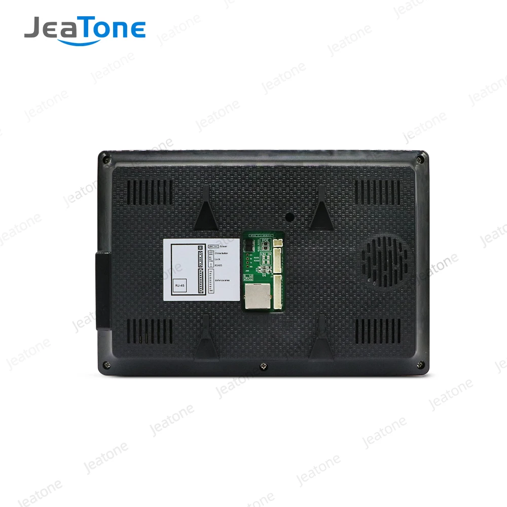 Видеодомофон 7-дюймовый сенсорный экран Wi-Fi IP домофон + переключатель POE 10-этажная