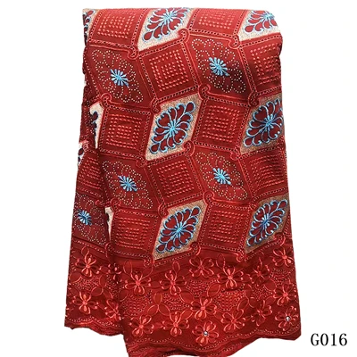Африканская вуаль suisse ткань Дубай Стиль в швейцарском стиле tissu africain emboridery сухой хлопок кружевная ткань HJ G016 - Цвет: as picture