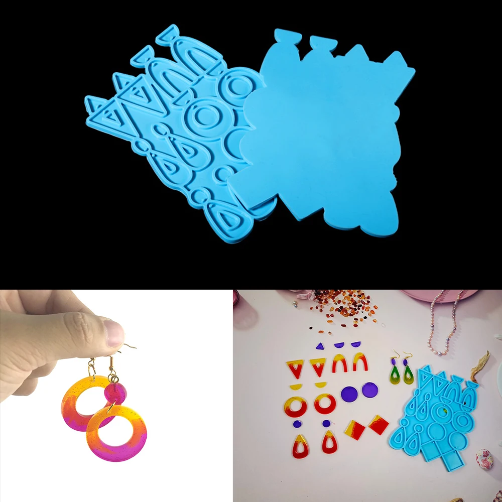 

Серьги, эпоксидная смола, форма, подвеска, силиконовая форма для серег, ручная работа, для DIY, эпоксидная смола, ювелирные изделия, подвески, и...