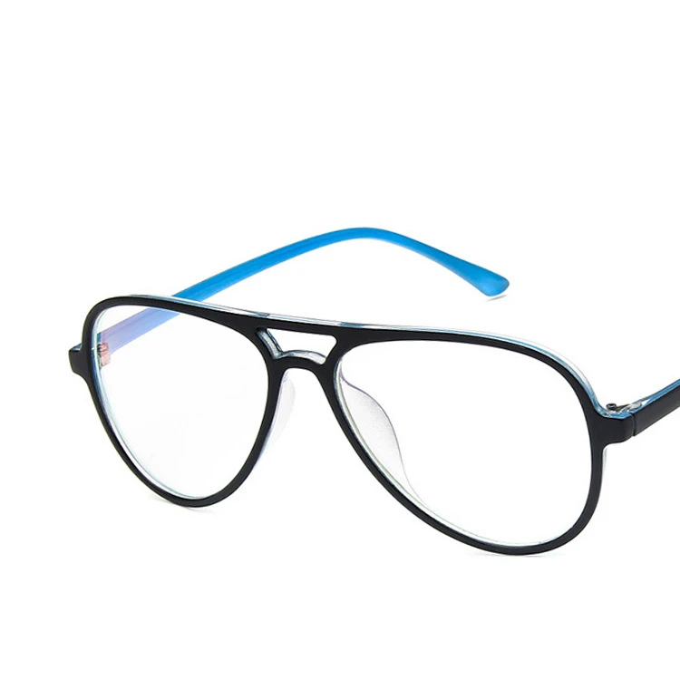 Женские и мужские модные простые линзы очки PC оправа прозрачные винтажные