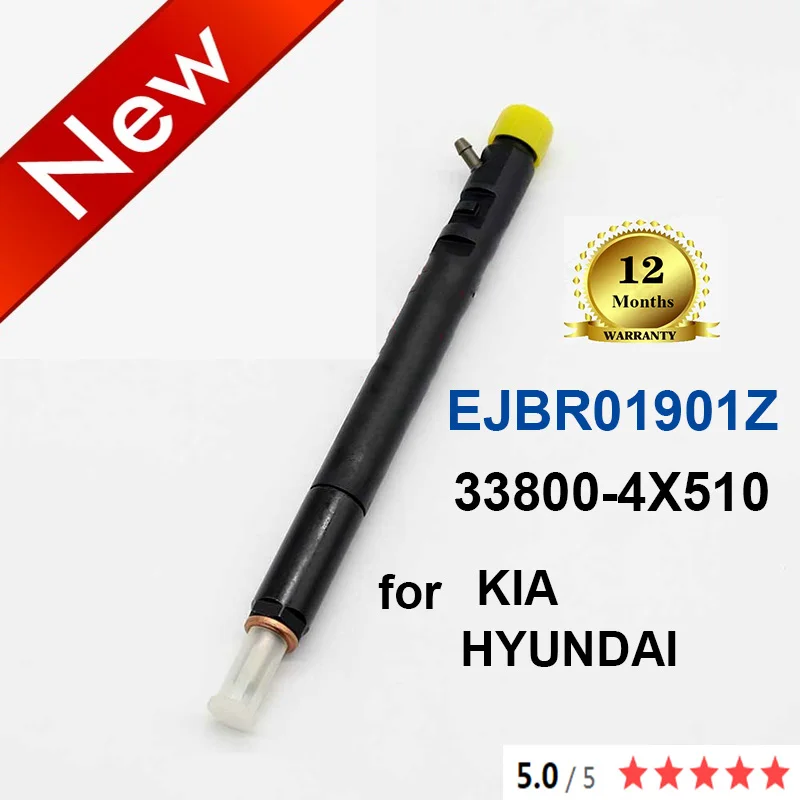 

Новая дизельная Форсунка EJBR01901Z 33800-4X510 R01901Z 338004X510, автоматический распылитель EJB R01901Z, Форсунка с общей топливной магистралью для KIA /Hyundai