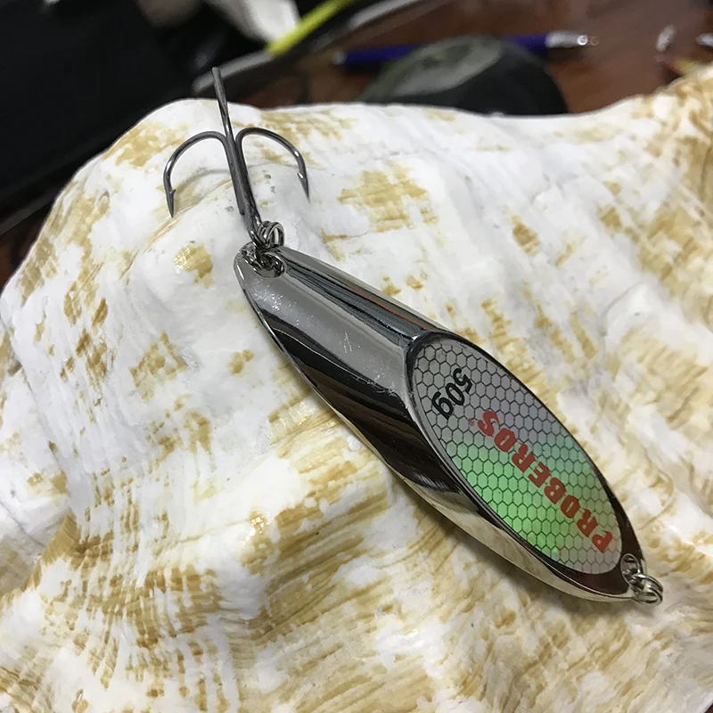 3-60 г серебряная рыболовная приманка жесткие приманки в виде ложки металлическая