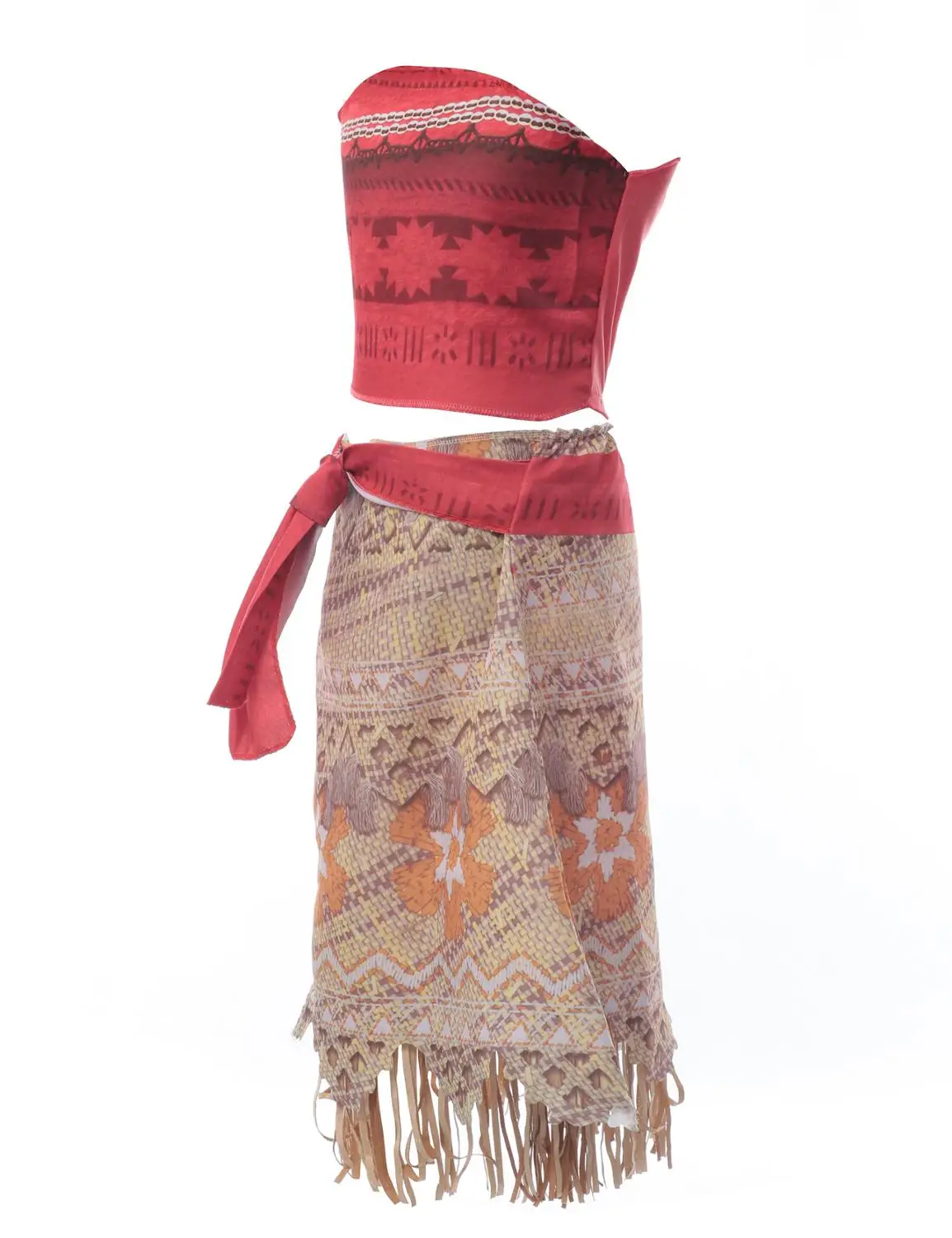 Детский костюм моано платье ваяны с ожерельем для Хэллоуина 2021 | Детская одежда и