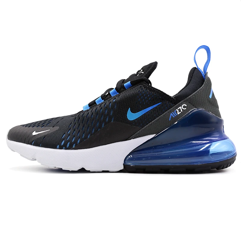 AH8050-019 Оригинальные подлинные мужские кроссовки для бега Nike Air Max 270, спортивные кроссовки яркого цвета, Легкая сетчатая дышащая обувь AH8050 - Цвет: AH8050-019