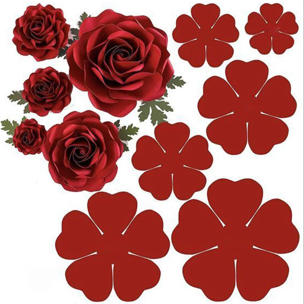 New Dies 3D Flower Cutting Dies Stencils Scrapbooking Embossing DIY Crafts Paper Cards Album Decor Metal Dies Cut