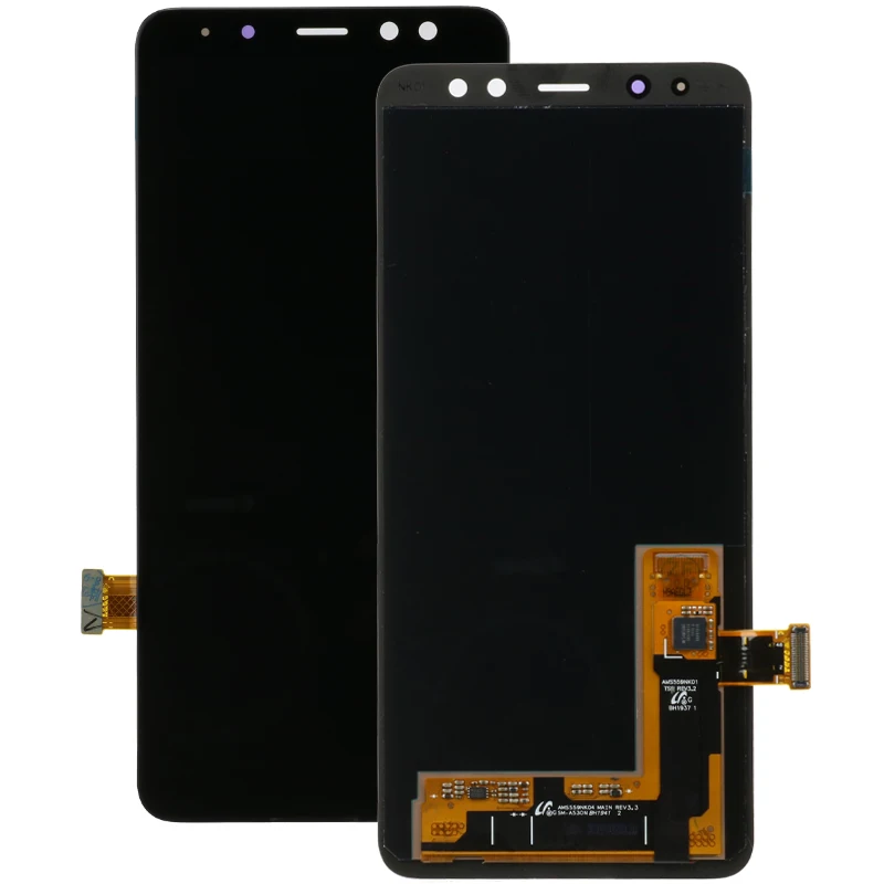 5 6 &quotSuper AMOLED для SAMSUNG GALAXY A8 2018 A530 A530F SM A530DS ЖК дисплей сенсорный экран дигитайзер