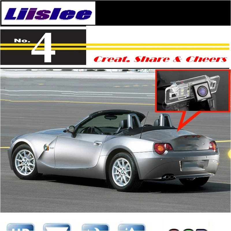 Камера заднего вида Liislee для BMW Z4 / Z4M E85 2002 ~ 2008 камера PAL NTSC Use | CCD с RCA|camera micro|camera usb flash