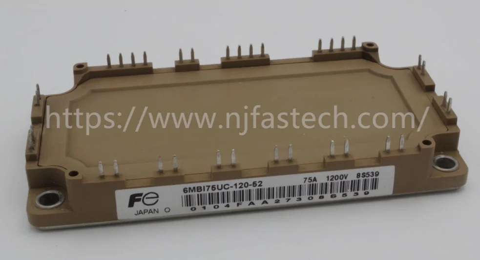 

High speed switching 75A 1200V 6MBI75UC-120-52 power igbt module