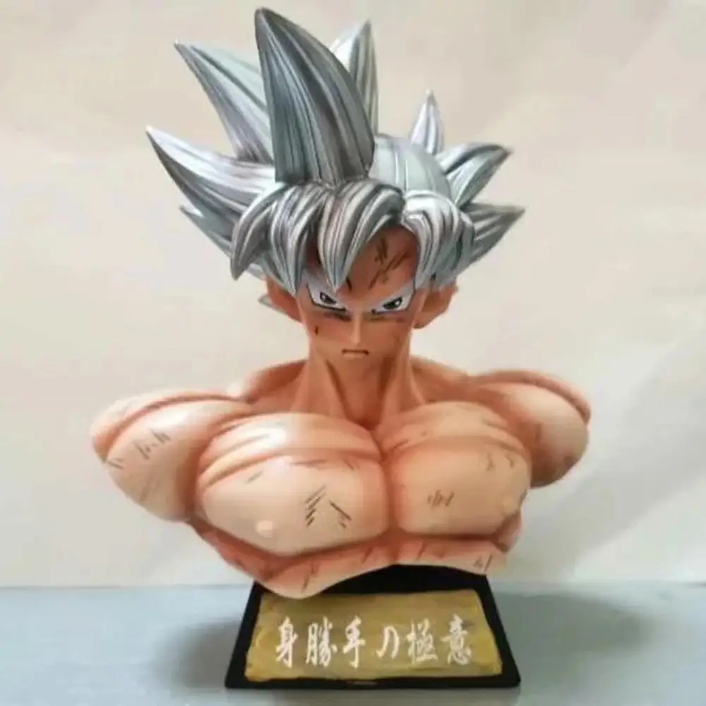 

Dragon Ball Super Anime Son Goku Black Ultra Instinct Vegeta Trunks Bust PVC Action Figures Dragon Ball Z Figurine Toys 160mm