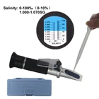 Рефрактометр солености, измеритель солености моря, ATC, концентрация соленой воды в аквариуме, ручной гравиметр для разведения цветов