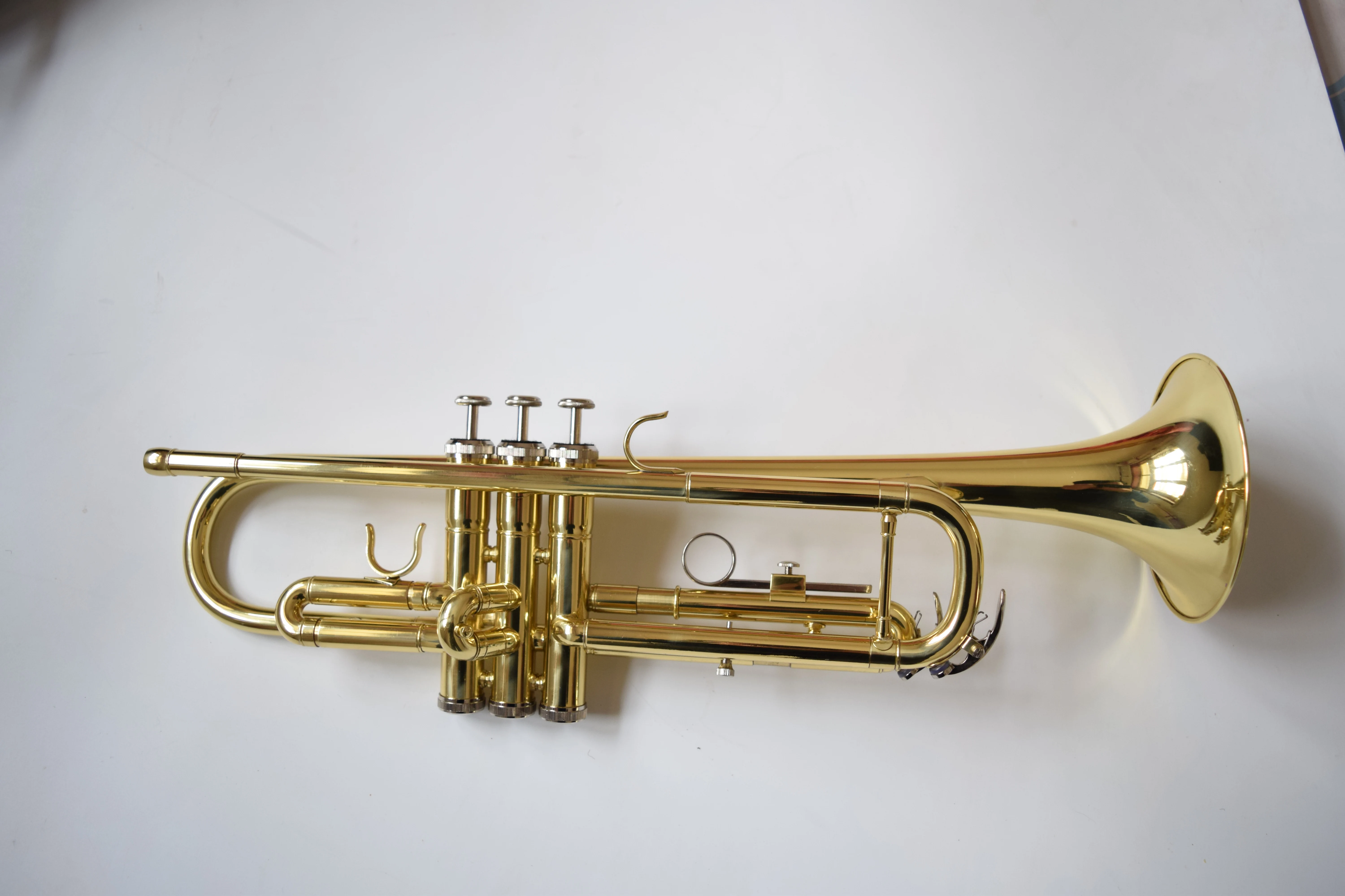 Профессиональная труба из латуни с золотым цветом, цифровой механикой сварочных труб, музыкальные инструменты, принимает.