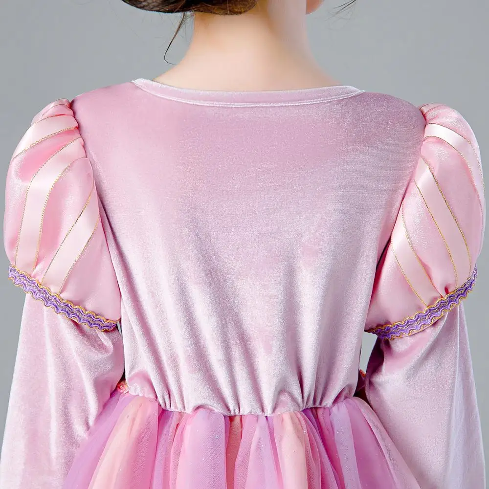 

2021 New Dress Kids Winter Cosplay Costume Dress Girls Christmas Dress Children Birthday Party Clothing Girl Dresses