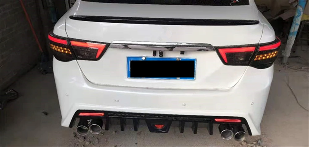 1 комплект светодиодный задний бампер светильник противотуманный фонарь стоп-сигнал светильник s дневные ходовые огни для Toyota Camry 2006- указатель поворота светильник отражатель