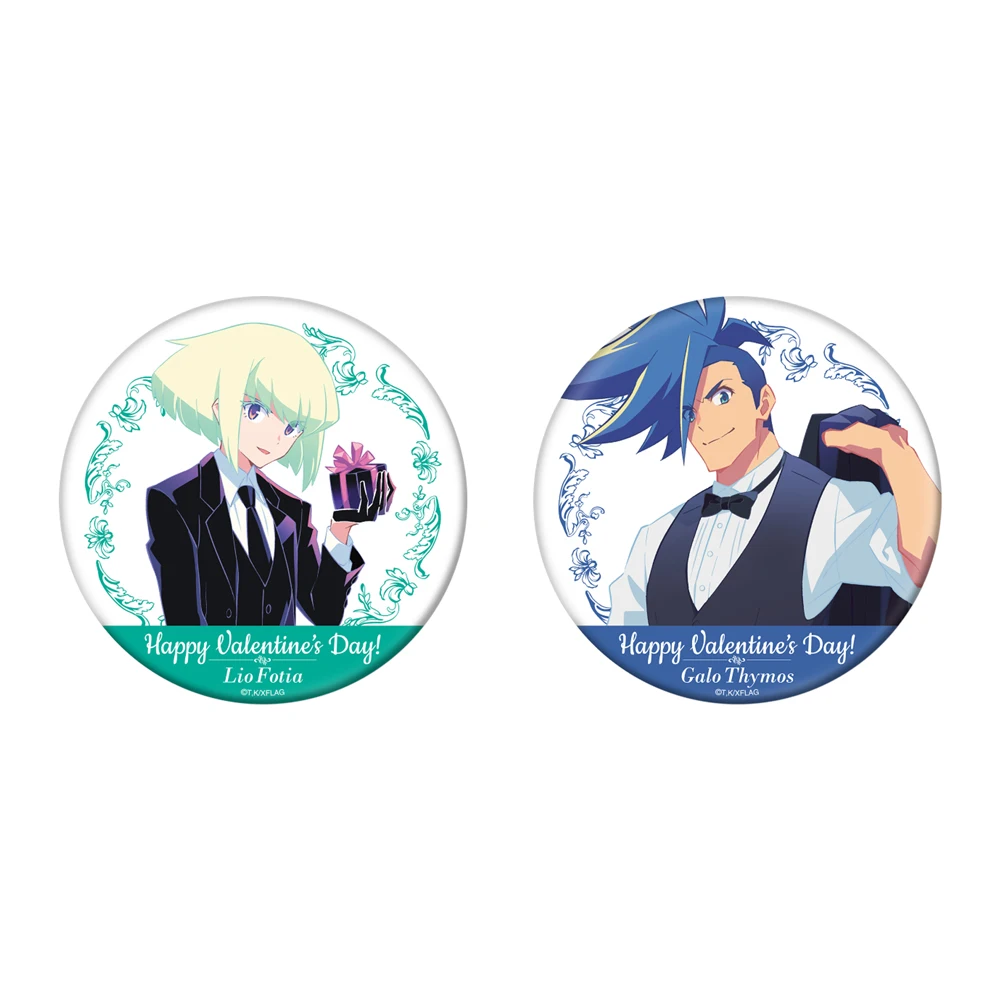 

PROMARE Anime Galo Thymos Lio Fotia Metal Badge Brooch Pins