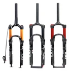 Вилка для горного велосипеда Передняя Пневматическая Подвеска 1262729 дюймов, горный велосипед 32 RL100mm, вилка из магниевого сплава для велосипеда, аксессуары