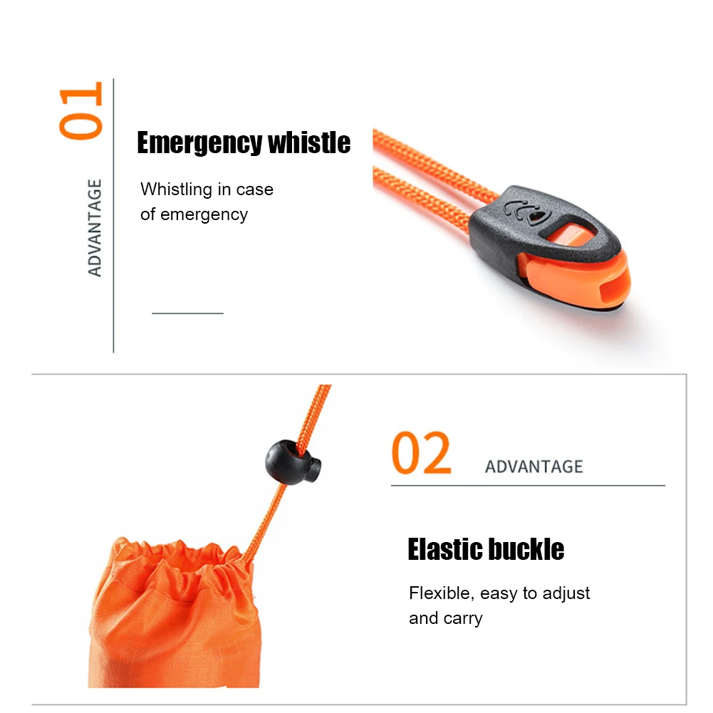 Спальный мешок для экстренного выживания гаджет кемпинга контейнер