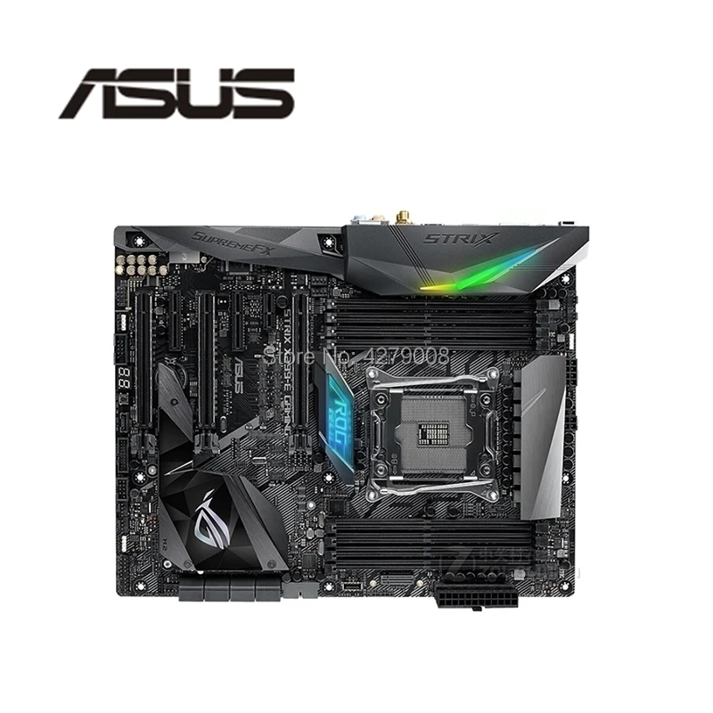 Оригинальная материнская плата X299 для ASUS ROG STRIX X299-E Gaming DDR4 LGA 2066 USB3.1 настольная материнская плата