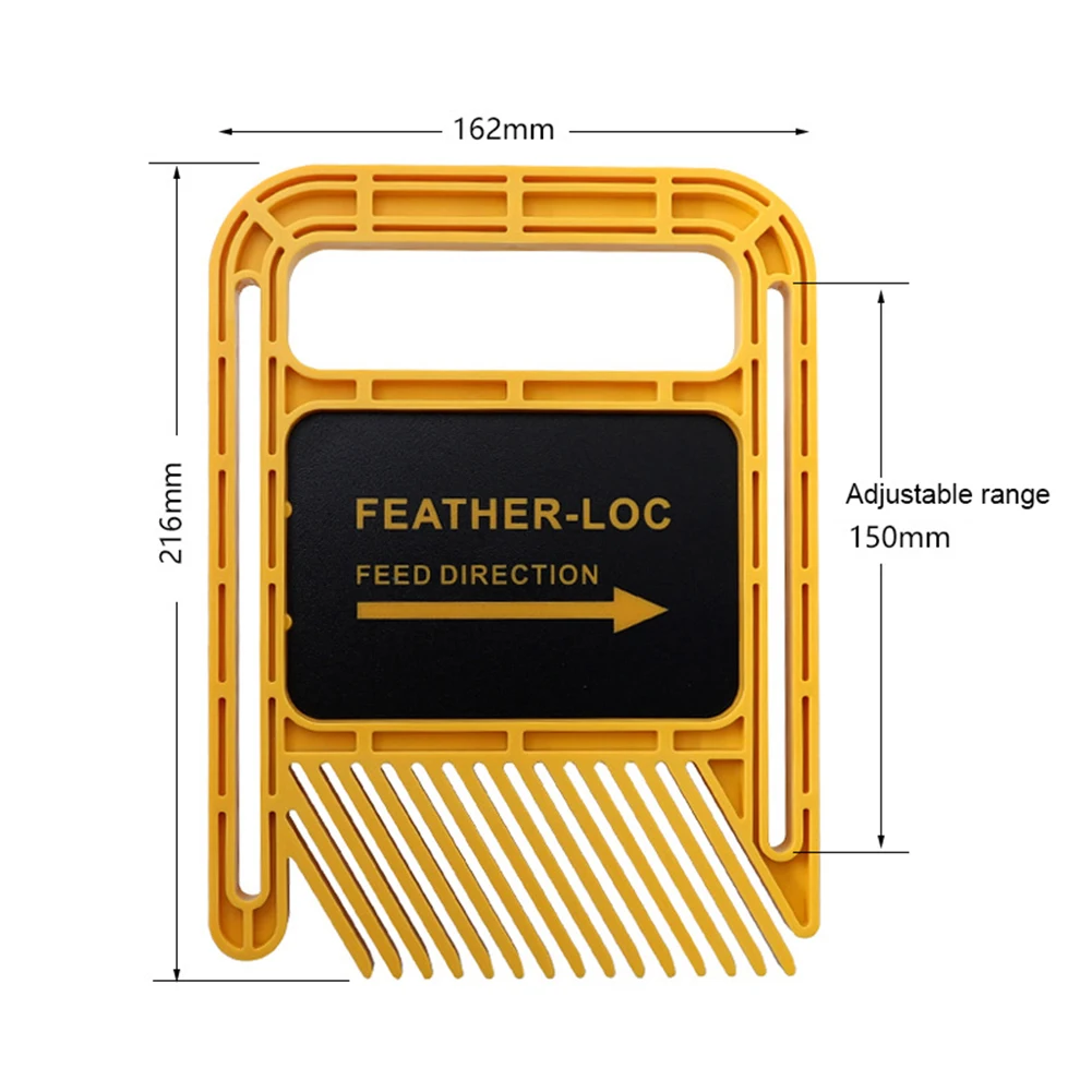 

Multi-purpose Feather Loc Board Set Woodworking Engraving Machine Double Featherboards Miter Gauge Slot Woodwork Tool Hand Tool