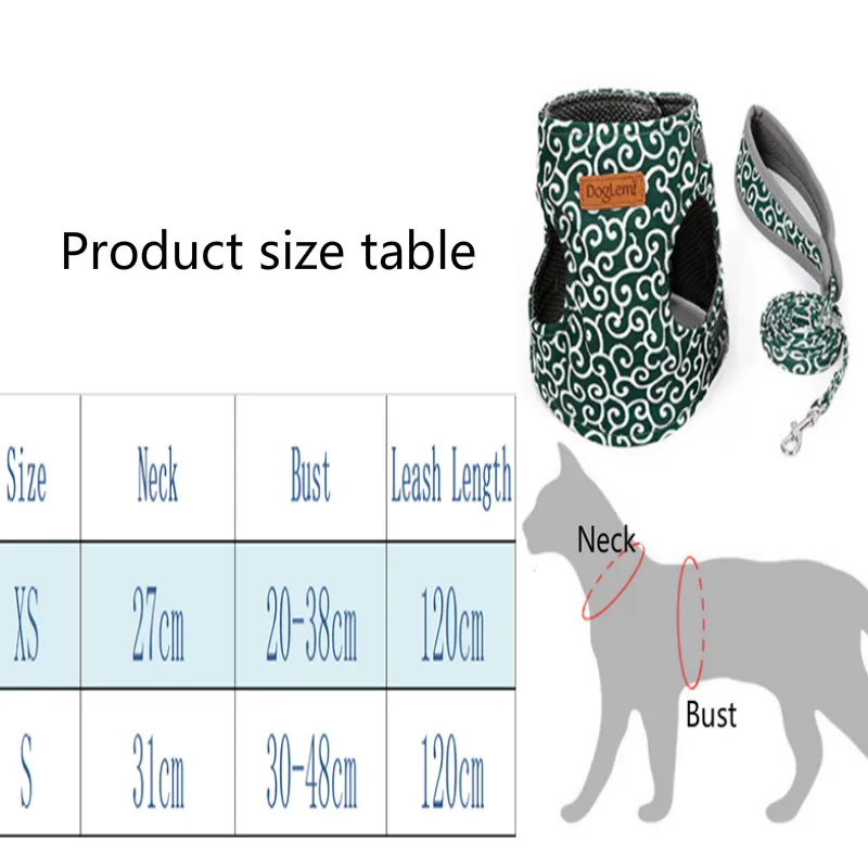 Товары для домашних животных набор поводков кошек жилет повязка из полиэстера