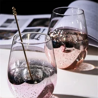 creative home drinking transparent glass cup water tea cup milk juice cup coffee cup drinkware beer whiskey vodka cup bar