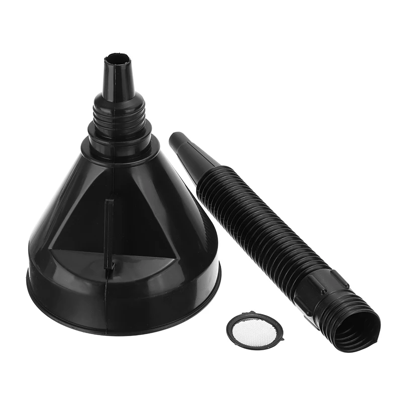 1 шт. универсальная пластиковая воронка 2 в для автомобиля мотоцикла масла воды