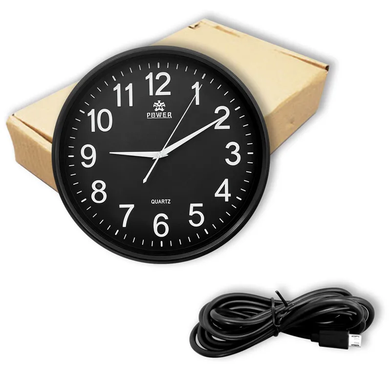 Invisible Wall Clock Camera WIFI Tuya IP Indoor Micro Secret Video Cam Night Vision Mini Full HD 1080P | Электроника