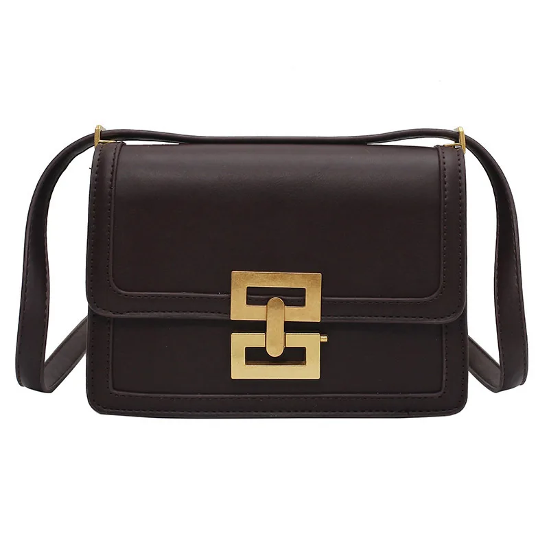 

Online celebrity texture small bag women's autumn and winter 2020 new fashion retro messenger bag ins shoulder bag