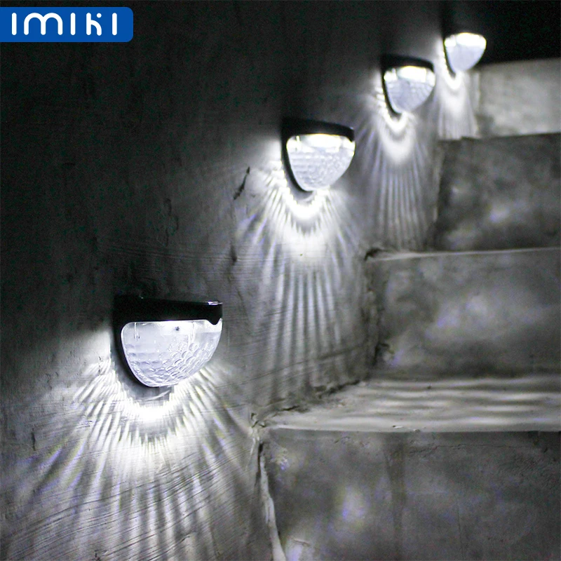 4 шт., водонепроницасветильник сасветильник светильники IMIKI на солнечной батарее 4 шт., водонепроницасветильник сасветильник светильники IMIKI на солнечной батарее
