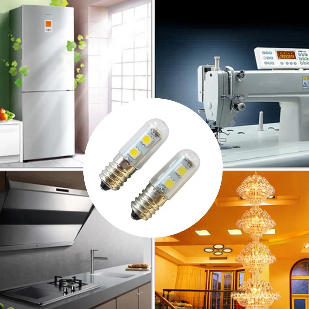 Мини E14 Светодиодный лампа для холодильника лампы SMD5050 1 5 W холодильник