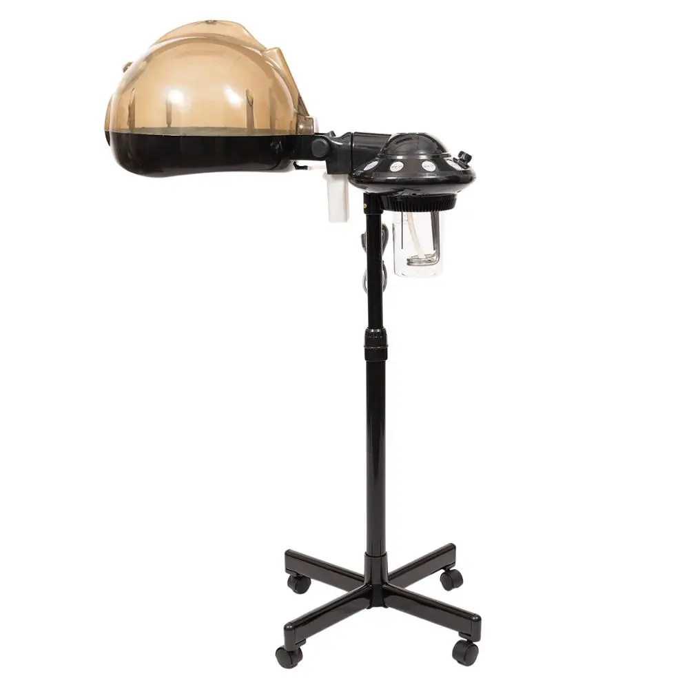 

Hair Care Machine Stand Professional Hair Treatment Steamer Machine Black Barber Accessories Professional[US-W]