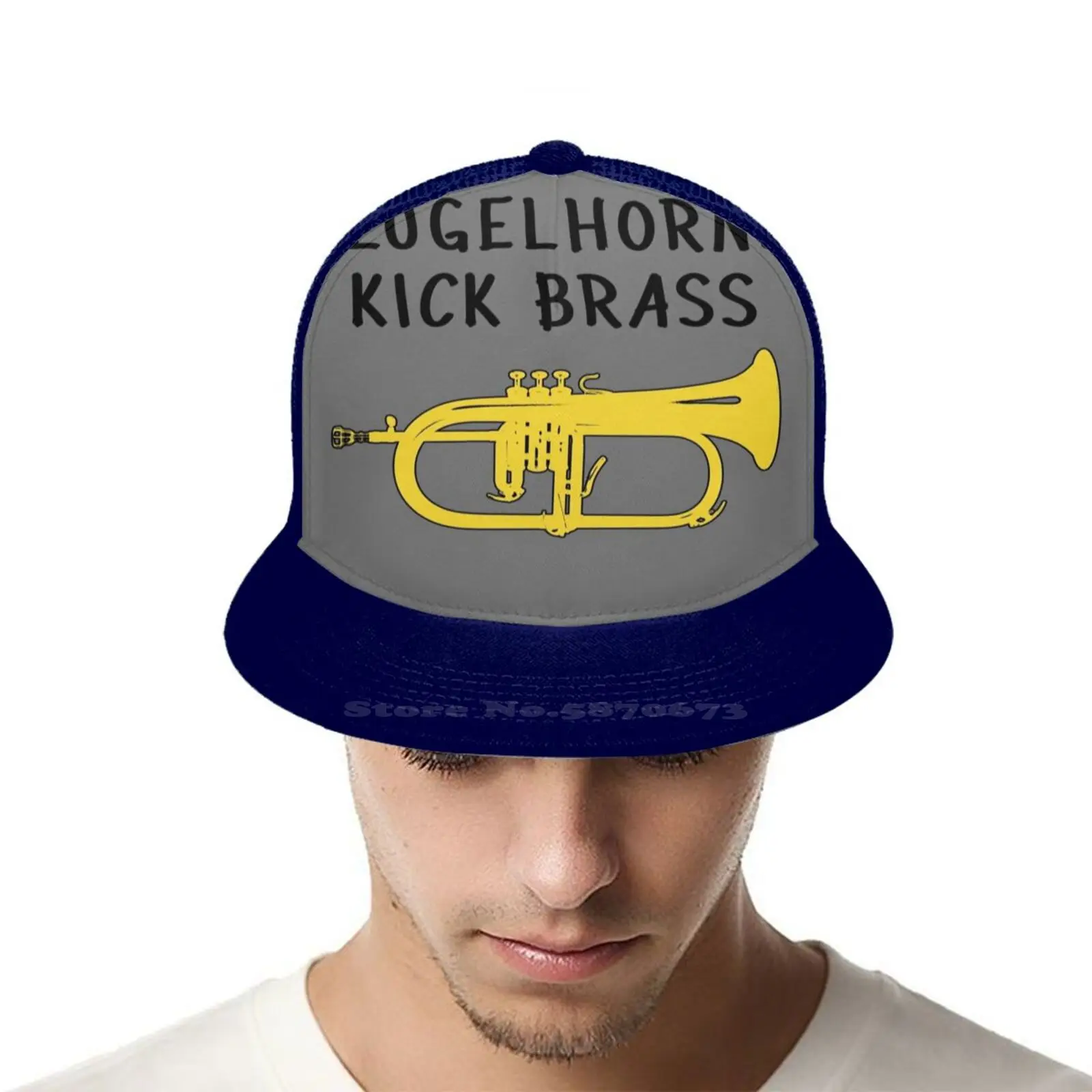 Забавные Флюгельгорны подарок оркестре) баррикадное заграждение для ремешка s