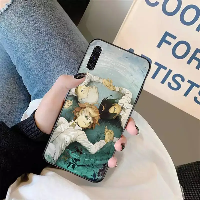 

The Promised Neverland Japan anime Phone Case For Samsung galaxy S 9 10 20 A 10 21 30 31 40 50 51 71 s note 20 j 4 2018 plus