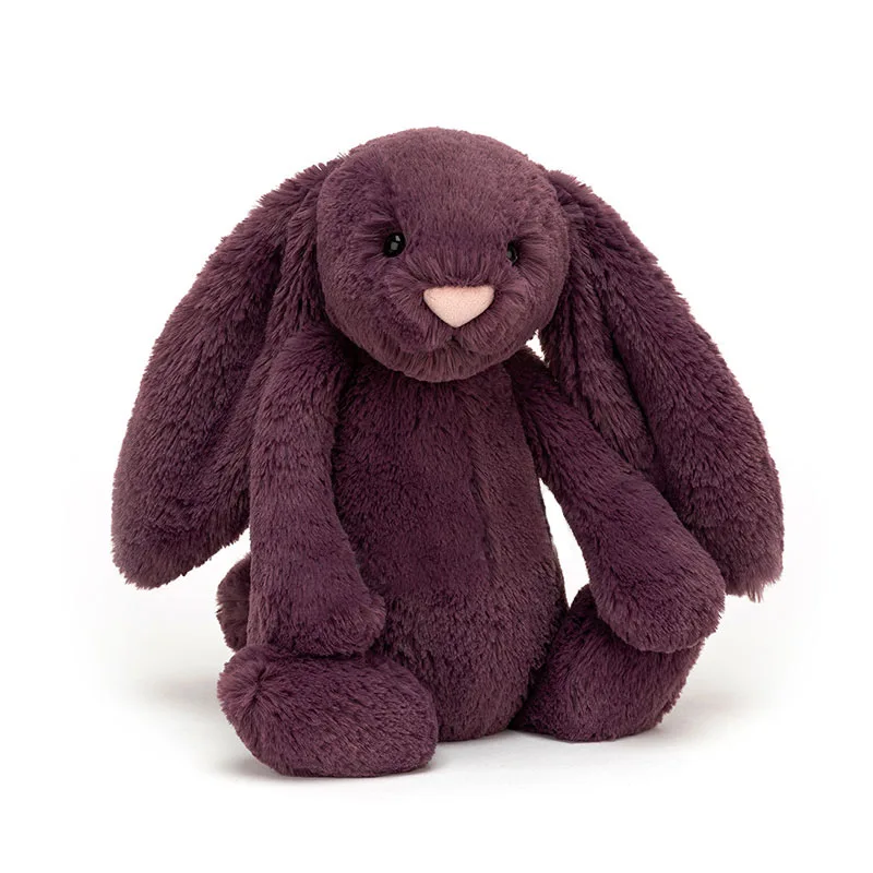 

31cm Kawaii Bonnie Rabbit Fuchsia Comfortable plush toy doll baby toy doll Plush Stuffed Toy Soft Animal Kids Toys Gift