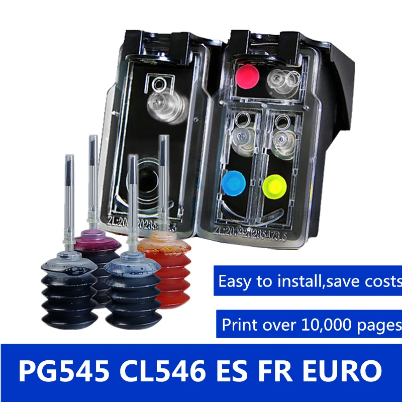 PG545 CL546 Gracemate PG545 CL546 чернильный картридж Замена для Canon PG 545 CL 546 Pixma IP2850 MX495 MG2450 MG2550 MG2950 NS28 принтер - Цвет: PG545 CL546