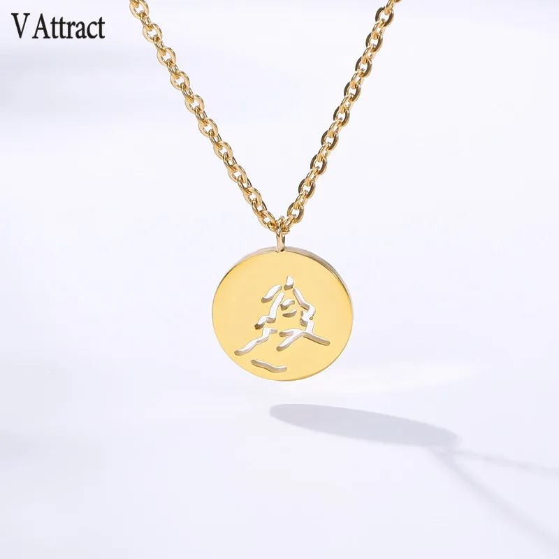 Ожерелье женское длинное с круглым абстрактным изображением лица|Ожерелья