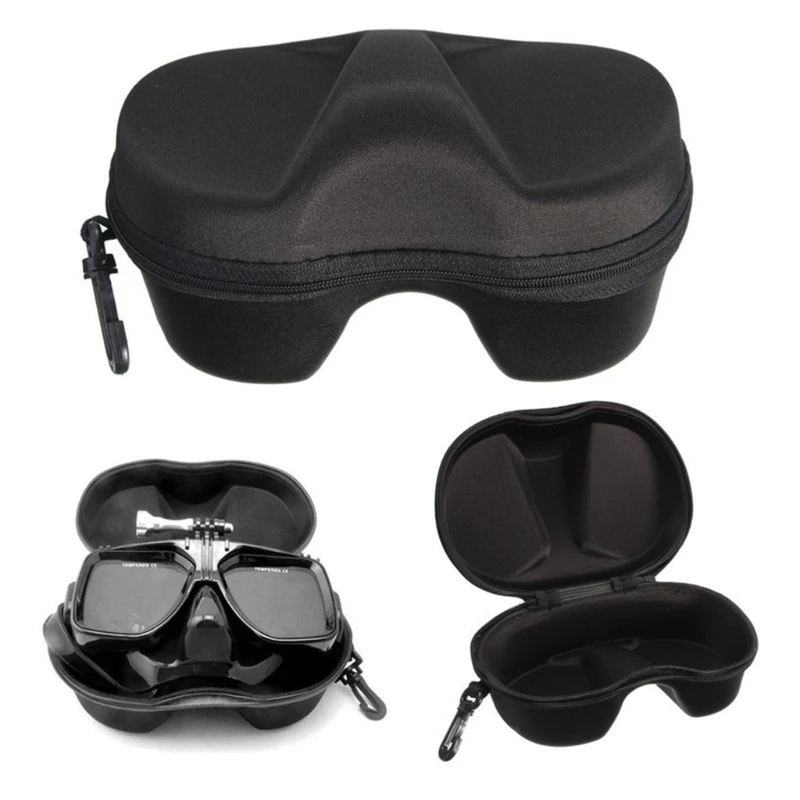 

Diving Mask Scuba Glasses Storage Box Case Container for gopro Action Camera New