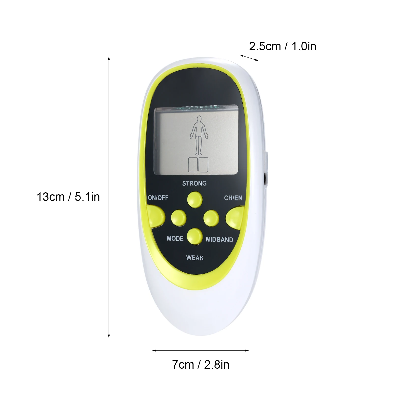 

Pulse Acupuncture Massager Dual Output Body Massager Electric Massage Kit EMS Stimulator Full Body Relax Muscle Therapy