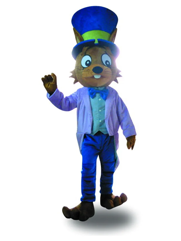 

Hot Sale Classic Version Rabbit magician Mascot Costume Adult Halloween Birthday party cartoon Apparel Cosplay Costumes
