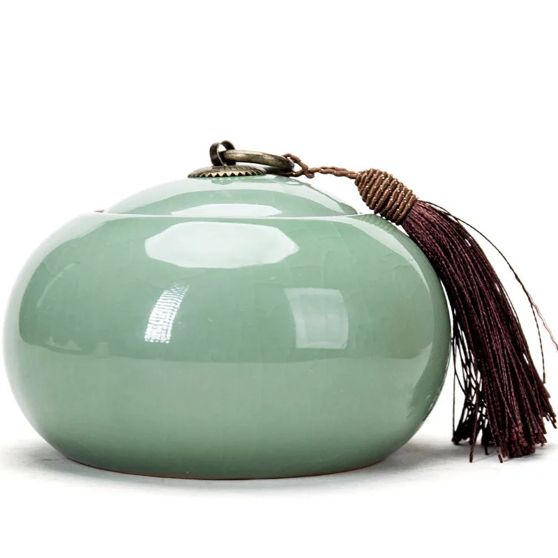 Китайский Чай герметичный ящик для хранения контейнер фарфоровые банки специй