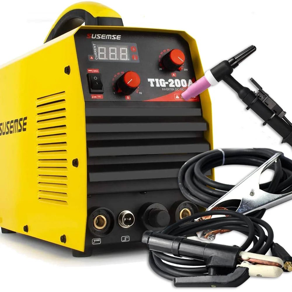 

Сварочные аппараты Susemse Tig TIG200a, сварочный аппарат TIG/ARC, сварочный аппарат plassimon ITS200 для аргоновой сварки, вольфрамовый сварочный аппарат, 110 В...