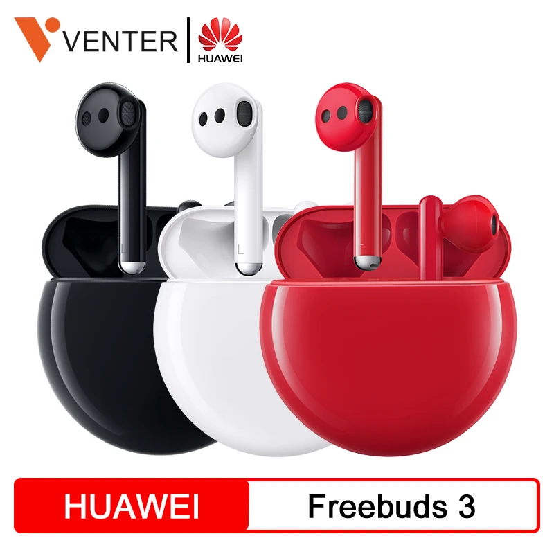 В наличии huawei FreeBuds 3 Bluetooth наушники TWS беспроводные Kirin A1 чип контроль 20 часов